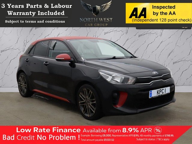 View our Kia Rio 1.25 Pulse Hatchback 5dr Petrol Manual Euro 6 (s/s) (83 bhp) NATIONWIDE PARTS & LABOUR WARRANTY INCLUDED + 12 MONTHS AA BREAKDOWN FREE