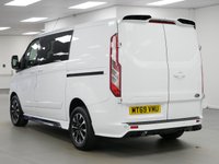 USED 2019 69 FORD TRANSIT CUSTOM 300 2.0 EBL 130 BHP SWB LIMITED CREWCAB 6 SEATER ( NO VAT )  UPGRADED STYLING | CARPLAY | NO VAT !