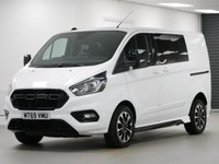 USED 2019 69 FORD TRANSIT CUSTOM 300 2.0 EBL 130 BHP SWB LIMITED CREWCAB 6 SEATER ( NO VAT )  UPGRADED STYLING | CARPLAY | NO VAT !