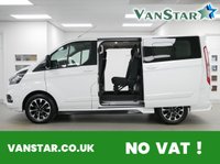 USED 2019 69 FORD TRANSIT CUSTOM 300 2.0 EBL 130 BHP SWB LIMITED CREWCAB 6 SEATER ( NO VAT )  UPGRADED STYLING | CARPLAY | NO VAT !