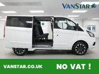 USED 2019 69 FORD TRANSIT CUSTOM 300 2.0 EBL 130 BHP SWB LIMITED CREWCAB 6 SEATER ( NO VAT )  UPGRADED STYLING | CARPLAY | NO VAT !