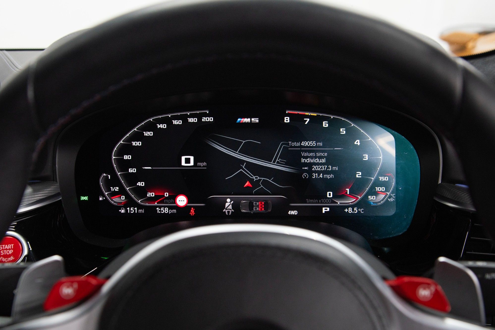 USED 2021 71 BMW M5 4.4i V8 Competition Saloon  