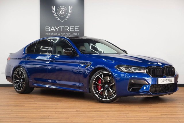 2021 71 BMW M5 4.4i V8 Competition Saloon 