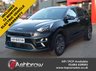 USED 2021 71 KIA NIRO 64kWh 3 5d Electric Auto (201 bhp) 1 OWNER FROM NEW, SAT NAV, FULL BLACK LEATHER INTERIOR, REVERSING CAMERA, HEATED SEATS & STEERING WHEEL, FRONT & REAR PARKING SENSORS, APPLE CARPLAY & ANDROID AUTO, DIGITAL DASH, 17 INCH ALLOYS, PRIVACY GLASS, FOLDING MIRRORS, LANE ASSIST, FORWARD COLLISION AVOIDANCE, ADAPTIVE CRUISE, DAB, BLUETOOTH, ELECTRIC DRIVER'S SEAT, WIRELESS PHONE CHARGER, AIR CON, PADDLE SHIFT, RAIN & LIGHT SENSORS, ISO FIX, USB PORTS, AUTO HOLD, VOICE RECOGNITION, SERVICE HISTORY