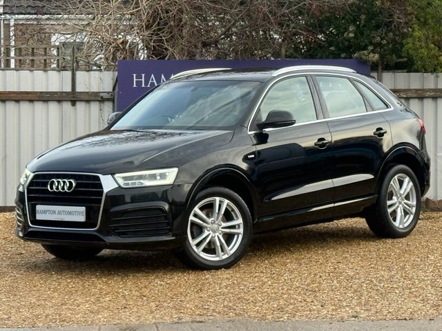 2016 66 Audi Q3 2.0 TDI S line SUV 5dr Diesel Manual Euro 6 (s/s) (Nav) (150 ps)