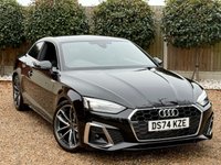 USED 2024 74 AUDI A5 2.0 TFSI 35 S line Coupe 2dr Petrol S Tronic Euro 6 (s/s) (150 ps) 