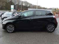USED 2020 70 RENAULT ZOE R135 52kWh GT Line 5d Electric Auto (i, Rapid Charge) (134 bhp) FULL RENAULT SERVICE HISTORY, 1 OWNER FROM NEW, SAT NAV, APPLE CARPLAY / ANDROID AUTO, REVERSING CAMERA, FRONT & REAR PARKING SENSORS WITH DISPLAY, DAB RADIO, BLUETOOTH, KEYLESS ENTRY & START, &frac12; LEATHER INTERIOR, ELECTRIC FOLDING HEATED MIRROR, DIGITAL DASH, BLIND SPOT WARNING, LANE DEPARTURE WARNING, LANE KEEP ASSIST, CRUISE CONTROL & SPEED LIMITER, LED LIGHTS, 16 INCH ALLOYS, LEATHER MFSW, AUTO LIGHTS & WIPERS, CLIMATE CONTROL, AUX & USB PORTS, ILLUMINATING VANITY MIRRORS, ISO FIX