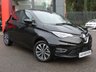 USED 2020 70 RENAULT ZOE R135 52kWh GT Line 5d Electric Auto (i, Rapid Charge) (134 bhp) FULL RENAULT SERVICE HISTORY, 1 OWNER FROM NEW, SAT NAV, APPLE CARPLAY / ANDROID AUTO, REVERSING CAMERA, FRONT & REAR PARKING SENSORS WITH DISPLAY, DAB RADIO, BLUETOOTH, KEYLESS ENTRY & START, &frac12; LEATHER INTERIOR, ELECTRIC FOLDING HEATED MIRROR, DIGITAL DASH, BLIND SPOT WARNING, LANE DEPARTURE WARNING, LANE KEEP ASSIST, CRUISE CONTROL & SPEED LIMITER, LED LIGHTS, 16 INCH ALLOYS, LEATHER MFSW, AUTO LIGHTS & WIPERS, CLIMATE CONTROL, AUX & USB PORTS, ILLUMINATING VANITY MIRRORS, ISO FIX