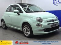 USED 2015 65 FIAT 500 1.2 Lounge Hatchback 3dr Petrol Manual Euro 6 (s/s) (69 bhp) Parking Sensors - Bluetooth - Air Conditioning