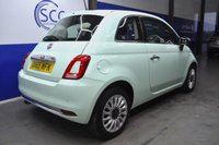 USED 2015 65 FIAT 500 1.2 Lounge Hatchback 3dr Petrol Manual Euro 6 (s/s) (69 bhp) Parking Sensors - Bluetooth - Air Conditioning