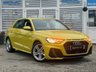 USED 2019 68 AUDI A1 1.0 TFSI 30 S line Sportback 5dr Petrol Manual Euro 6 (s/s) (116 ps) Finished in PYTHON YELLOW with contrasting SPORTS PART LEATHER trim. This Audi A1 Sportback is a posh sporty small car that is comfortable, practical and great fun to drive. If you're looking for a sporty, small, easy-to-drive car but don't want to compromise on quality, then this car is well worth a look. Features include, APPLE PLAY, 17" Alloys, A/C, DAB Radio, B/Tooth, Cruise, Park Sensors and much more. Dealer serviced at 4896 miles, 10717 miles, 18519 miles, 30274 miles and 38701 miles