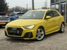 USED 2019 68 AUDI A1 1.0 TFSI 30 S line Sportback 5dr Petrol Manual Euro 6 (s/s) (116 ps) Finished in PYTHON YELLOW with contrasting SPORTS PART LEATHER trim. This Audi A1 Sportback is a posh sporty small car that is comfortable, practical and great fun to drive. If you're looking for a sporty, small, easy-to-drive car but don't want to compromise on quality, then this car is well worth a look. Features include, APPLE PLAY, 17" Alloys, A/C, DAB Radio, B/Tooth, Cruise, Park Sensors and much more. Dealer serviced at 4896 miles, 10717 miles, 18519 miles, 30274 miles and 38701 miles