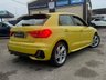 USED 2019 68 AUDI A1 1.0 TFSI 30 S line Sportback 5dr Petrol Manual Euro 6 (s/s) (116 ps) Finished in PYTHON YELLOW with contrasting SPORTS PART LEATHER trim. This Audi A1 Sportback is a posh sporty small car that is comfortable, practical and great fun to drive. If you're looking for a sporty, small, easy-to-drive car but don't want to compromise on quality, then this car is well worth a look. Features include, APPLE PLAY, 17" Alloys, A/C, DAB Radio, B/Tooth, Cruise, Park Sensors and much more. Dealer serviced at 4896 miles, 10717 miles, 18519 miles, 30274 miles and 38701 miles