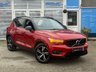 USED 2020 70 VOLVO XC40 1.5 T3 R-Design SUV 5dr Petrol Auto Euro 6 (s/s) (163 ps) Finished in FUSION RED MET with contrasting EBONY HEATED LEATHER/ALCANTARA TRIM. This Volvo XC40 is a spacious small SUV with smart styling and a comfortable drive. In short it is a bit of a cracker with a sophisticated look and an upmarket feel. Features include Sat Nav, Pan Roof, Rear VIEW CAMERA, DAB, B/Tooth, Heated Front and Rear Leather Seats, 18" Alloys, Tints, Cruise, Power Rear Boot and more. Volvo Dealer serviced at 7448 miles, 23158 miles, 40706 miles, 64391 miles and at 83954 miles.