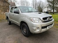USED 2011 11 TOYOTA HILUX 2.5 D-4D HL2 4WD 4dr NO VAT|4X4|TOWBAR|2KEYS