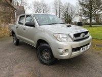 USED 2011 11 TOYOTA HILUX 2.5 D-4D HL2 4WD 4dr NO VAT|4X4|TOWBAR|2KEYS
