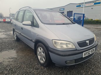 2002 VAUXHALL ZAFIRA