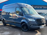 USED 2023 73 MERCEDES-BENZ SPRINTER 2.0 315 CDI Premium Panel Van 5dr Diesel G-Tronic FWD L2 H2 Euro 6 (s/s) (150 ps) 1owner+Auto+A/C+Nav+360Camera