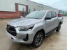 USED 2021 17 TOYOTA HI-LUX 2.8 D-4D Invincible Pickup Double Cab 4dr Diesel Auto 4WD Euro 6 (s/s) (204 ps) NO VAT TO PAY , GENUINE LOW MILES , FULL SERVICE HISTORY