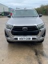 USED 2021 17 TOYOTA HI-LUX 2.8 D-4D Invincible Pickup Double Cab 4dr Diesel Auto 4WD Euro 6 (s/s) (204 ps) NO VAT TO PAY , GENUINE LOW MILES , FULL SERVICE HISTORY