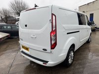 USED 2022 72 FORD TRANSIT CUSTOM 2.0 300 EcoBlue Limited Crew Van Double Cab 5dr Diesel Manual L2 H1 Euro 6 (s/s) (130 ps) 
