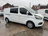 USED 2022 72 FORD TRANSIT CUSTOM 2.0 300 EcoBlue Limited Crew Van Double Cab 5dr Diesel Manual L2 H1 Euro 6 (s/s) (130 ps) 