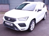 USED 2022 71 SEAT ATECA 1.5 TSI EVO FR SUV 5dr Petrol Manual Euro 6 (s/s) (150 ps) LOW MILES + 8.4% APR