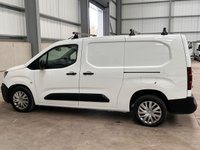 USED 2020 70 PEUGEOT PARTNER 1.5 BLUEHDI 100BHP PROFESSIONAL L2 LWB CREW VAN - NO VAT 