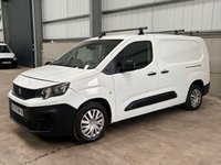 USED 2020 70 PEUGEOT PARTNER 1.5 BLUEHDI 100BHP PROFESSIONAL L2 LWB CREW VAN - NO VAT 