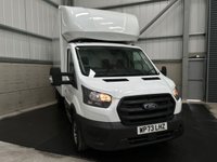 USED 2023 73 FORD TRANSIT 350 LUTON 2.0 ECOBLUE 130PS RWD (DRW) LEADER - NO VAT 