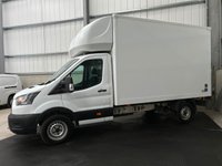 USED 2023 73 FORD TRANSIT 350 LUTON 2.0 ECOBLUE 130PS RWD (DRW) LEADER - NO VAT 