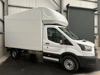 USED 2023 73 FORD TRANSIT 350 LUTON 2.0 ECOBLUE 130PS RWD (DRW) LEADER - NO VAT 