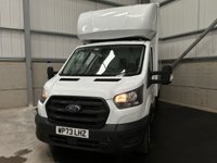 USED 2023 73 FORD TRANSIT 350 LUTON 2.0 ECOBLUE 130PS RWD (DRW) LEADER - NO VAT 