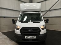 USED 2023 73 FORD TRANSIT 350 LUTON 2.0 ECOBLUE 130PS RWD (DRW) LEADER - NO VAT 