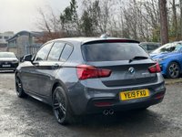 USED 2019 19 BMW 1 SERIES 2.0 120d M Sport Shadow Edition Hatchback 5dr Diesel Auto Euro 6 (s/s) (190 ps) THIS CAR COMES WITH 6 MONTHS WARRANTY , BREAKDOWN COVER & RECOVERY++  GREAT EXAMPLE OF AUTOMATIC HATCHBACK NAVIGATION SYSTEM + BLUETOOTH + DAB RADIO + USB CONNECTION + PARKING SENSORS + FULL  LEATHER TRIM  + FRONT HEATED SEATS + CRUISE CONTROL + CLIMATE CONTROL + PRIVACY GLASS + 18 INCH ALLOY WHEELS + HARMAN KARDON SOUND SYSTEM + AUTO START STOP + TRACTION CONTROL + DAY TIME RUNNING LIGHTS + KEY LESS START + 2 WAY LUMBAR SUPPORT + FULL LEATEHER STITCHED STEERING WHEEL + TWO DRIVEN MODES +