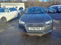 USED 2018 18 AUDI A4 2.0 TDI ultra SE Euro 6 (s/s) 4dr NAVIGATION++FULL BLACK LEATHER