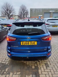 USED 2018 68 FORD ECOSPORT 1.0T EcoBoost GPF ST-Line SUV 5dr Petrol Manual Euro 6 (s/s) (140 ps) GENUINE MILEAGE