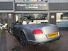 USED 2016 16 BENTLEY CONTINENTAL 4.0 V8 GTC S Convertible 2dr Petrol Auto 4WD Euro 6 (528 ps) 