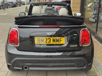 USED 2023 23 MINI CONVERTIBLE 1.5 Cooper Exclusive Convertible 2dr Petrol Steptronic Euro 6 (s/s) (136 ps) Satellite Grey Chester Leather