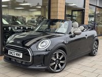 USED 2023 23 MINI CONVERTIBLE 1.5 Cooper Exclusive Convertible 2dr Petrol Steptronic Euro 6 (s/s) (136 ps) Satellite Grey Chester Leather