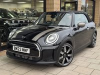 USED 2023 23 MINI CONVERTIBLE 1.5 Cooper Exclusive Convertible 2dr Petrol Steptronic Euro 6 (s/s) (136 ps) Satellite Grey Chester Leather