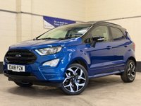 USED 2018 18 FORD ECOSPORT 1.5 TDCi ST-Line SUV 5 Door Diesel Manual Euro 6 (s/s) (100 ps) 7 SERVICES TO 31,083 MILES