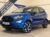 USED 2018 18 FORD ECOSPORT 1.5 TDCi ST-Line SUV 5 Door Diesel Manual Euro 6 (s/s) (100 ps) 7 SERVICES TO 31,083 MILES