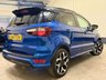 USED 2018 18 FORD ECOSPORT 1.5 TDCi ST-Line SUV 5 Door Diesel Manual Euro 6 (s/s) (100 ps) 7 SERVICES TO 31,083 MILES