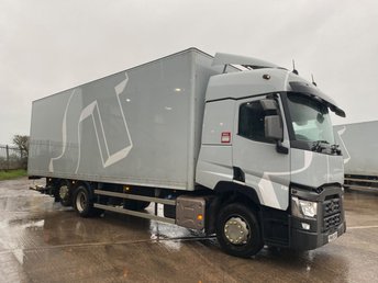 2019 RENAULT TRUCKS T T-RANGE 26 TONNE BOX WITH SLIDE OUT TAIL LIFT (SLEEPER CAB) £24950.00