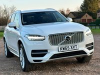 USED 2016 65 VOLVO XC90 2.0h T8 Twin Engine 9.2kWh Inscription Geartronic 4WD Euro 6 (s/s) 5dr New Service+ LOT OF EXTRAS