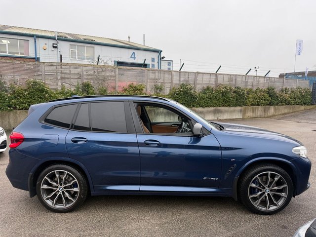 2017 BMW X3 3.0 30d M Sport SUV 5dr Diesel Auto xDrive Euro 6 (s/s) (265 ps)-Factory Extras Worth £10,100-Finished In Phytonic Blue Metallic-Cognac Vernasca Leather Upholstery-M Sport Plus Package-Head Up Display-20 Inch Alloy Wheels-Panoramic Glass Sunroof-Visibility Pack-Tech Pack-Digital Dash-Superb Example With Top Specification. - Photo 11