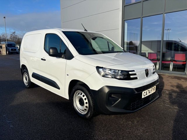 2024 74 Peugeot Partner 1.5 BLUEHDI 1000 PROFESSIONAL 102PS 3 SEAT MODEL