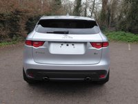 USED 2018 18 JAGUAR F-PACE 2.0 P250i R-Sport SUV 5dr Petrol Auto AWD Euro 6 (s/s) (250 ps) PANO ROOF, BLACK & RED LEATHER