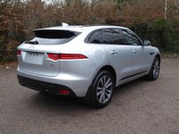 USED 2018 18 JAGUAR F-PACE 2.0 P250i R-Sport SUV 5dr Petrol Auto AWD Euro 6 (s/s) (250 ps) PANO ROOF, BLACK & RED LEATHER